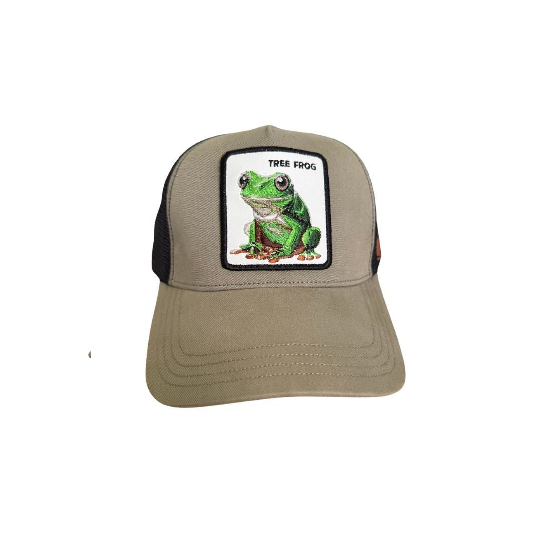 Tree Frog hat - Organic cotton